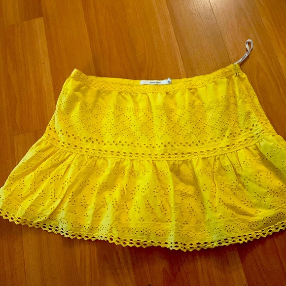 Cute summer women hello size Medium eyelet skirt - Picture 1 of 13